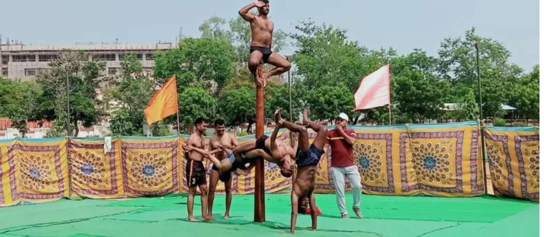 मलखंभ प्रतियोगिता का हुआ समापन