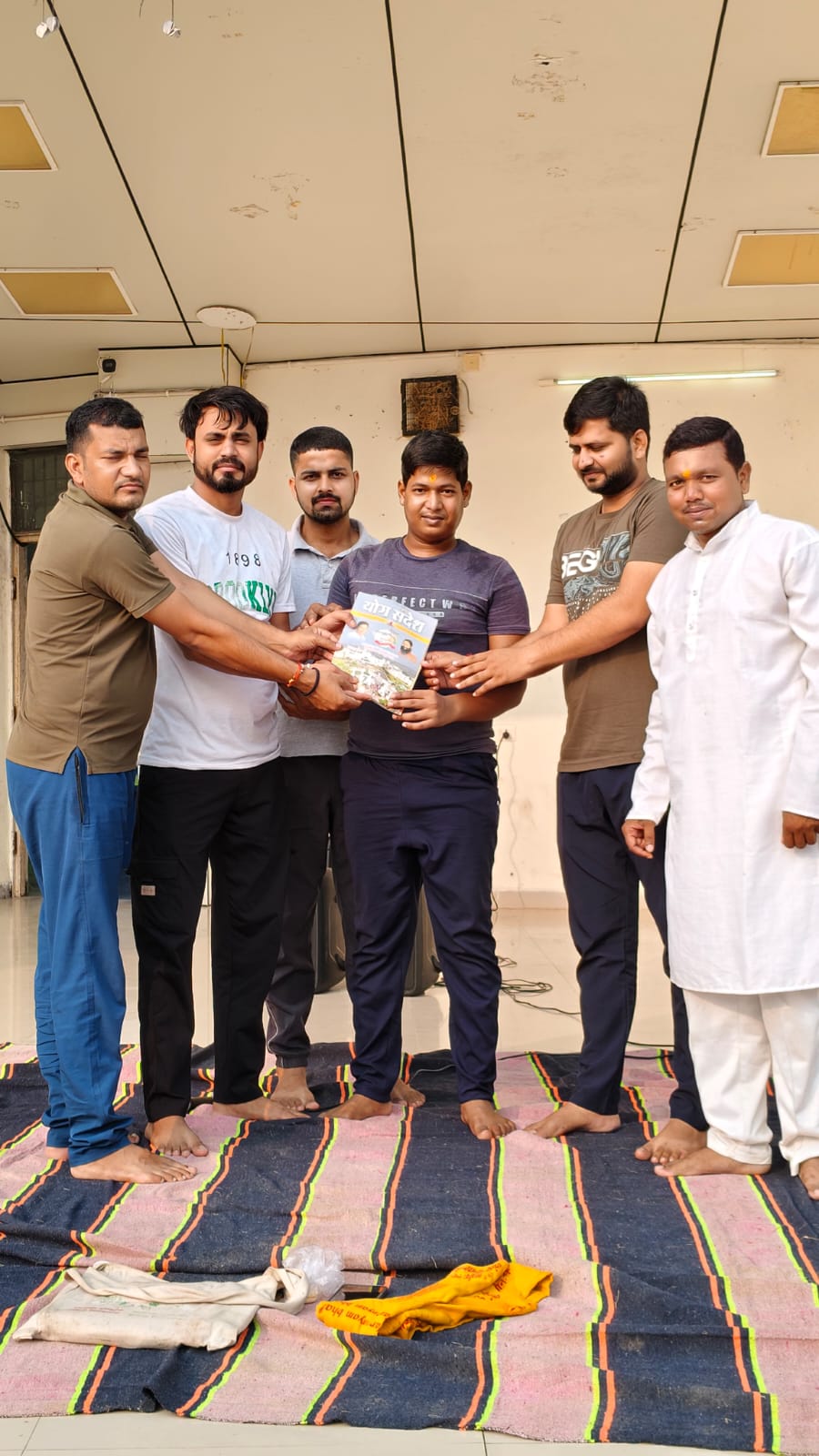 राजकीय इंजीनियरिंग कालेज  में योग प्रशिक्षण शिविर हुआ समापन