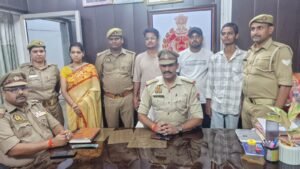 प्रेम-प्रसंग में पति की हत्या, 24 घंटे में पुलिस ने खोला राजपत्नी और प्रेमी समेत 4 गिरफ्तार