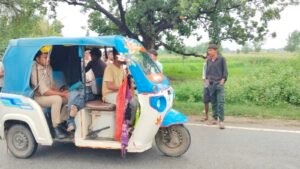 सड़क हादसे में बाइक सवार की मौत
