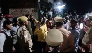 निजी अस्पताल में प्रसूता की मौत के बाद परिजनों का हंगामा