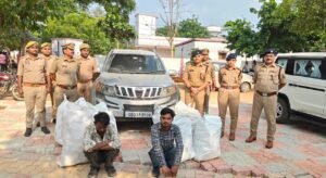 ऑपरेशन शुद्धि में बड़ी कार्रवाई, 2.85 क्विंटल गांजा बरामद, दो तस्कर गिरफ्तार