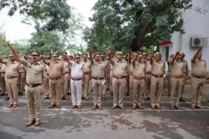 लौह पुरुष सरदार पटेल की जयंती पर पुलिस ने लिया राष्ट्रीय एकता का संकल्प, एसपी ने दिलाई एकता-अखंडता की शपथ